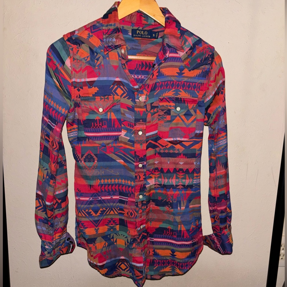 Polo Ralph Lauren Women’s Southwestern Shirt SMALL